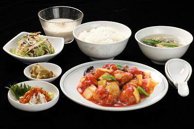 スブタ定食